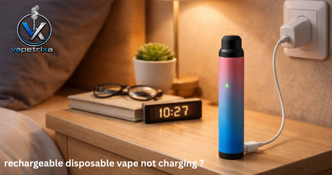 rechargeable disposable vape not charging
